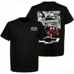 Graphic-Shirt Cotton Tees Size Plus,Z71 Chevrolet Truck Graphic T-Shirt, Suitable For Chevrolet Enthusiasts Truck Shirt, Off-Road Enthusiast Graphic T-Shirt, Car Enthusiast Garage Style Clothing Gift For Car Lovers, Unisex T-Shirt, Pure Cotton Casual , Men's Fashion Short-Sleeve T-Shirts, 100 Percent Cotton, Mens Clothes, Men Shirts ,Y2K,Oversized Shirt Men,Summer Tops